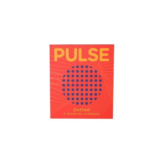 Pulse Dotted Condom 3s