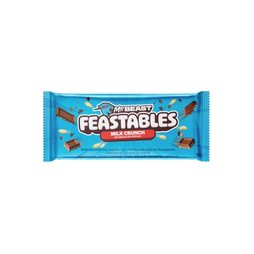 MrBeast Chocolate Feastables Crunch Milk 60g