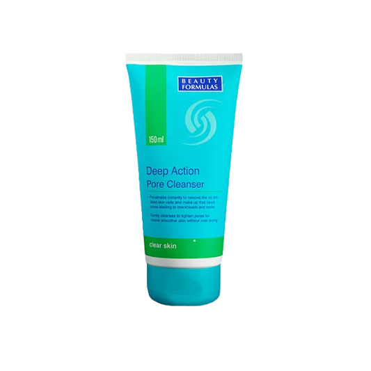 Beauty Formulas Deep Action Pore Cleanser Clear Skin 150ml