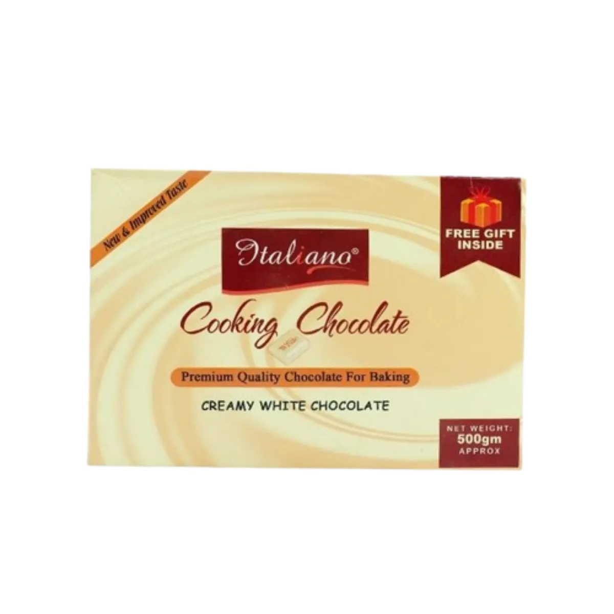 Italiano Cuisine Cooking Chocolate White 500g