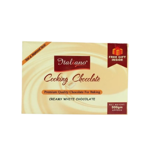 Italiano Cuisine Cooking Chocolate White 500g