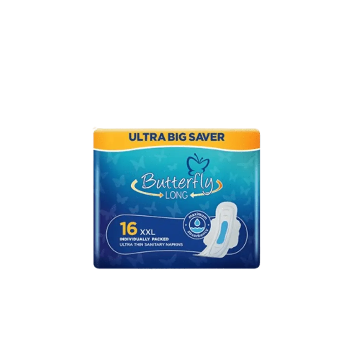 Butterfly Sanitary Napkins Ultra Big Saver XXL 16Pcs