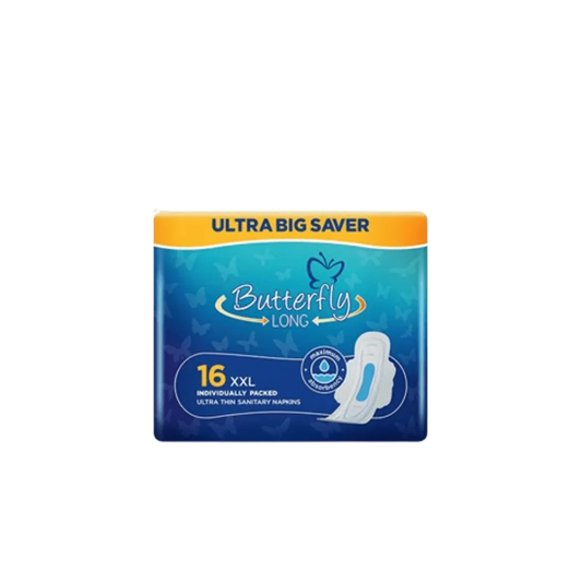 Butterfly Sanitary Napkins Ultra Big Saver XXL 16Pcs