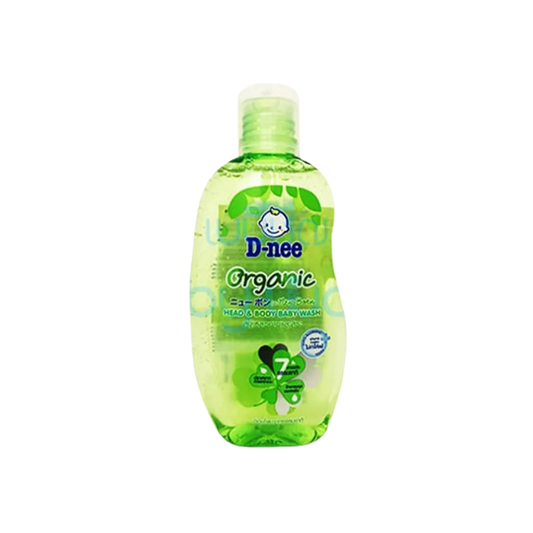 D-nee Organic Head & Body Baby Wash ORG GN 200ml