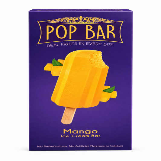 Wholesome Pop Bar Mango Ice Cream 80g