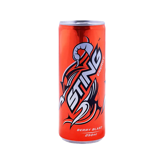 Local Cold Drink Sting Berry Blast Tin,250ml
