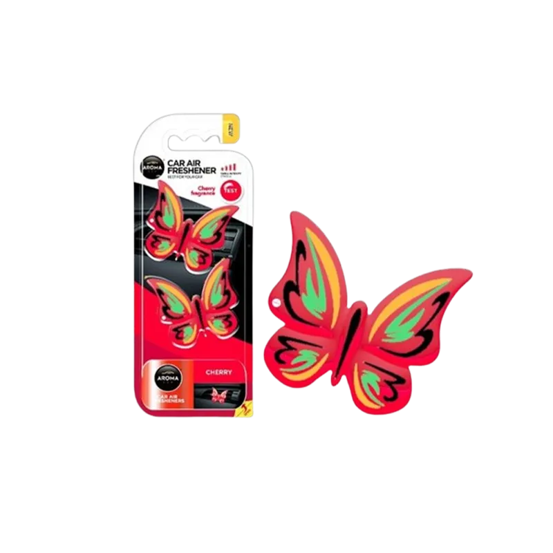 Aroma Car air freshener BUTTERFLY Cherry 2s