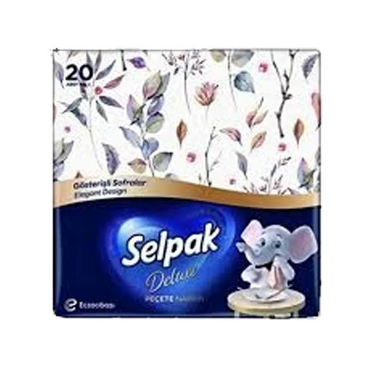 Selpak Deluxe Patterned Napkin 20 Pcs