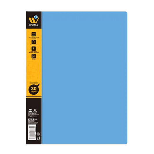 WBM Clear Book A4 Holder 60P 9518-2