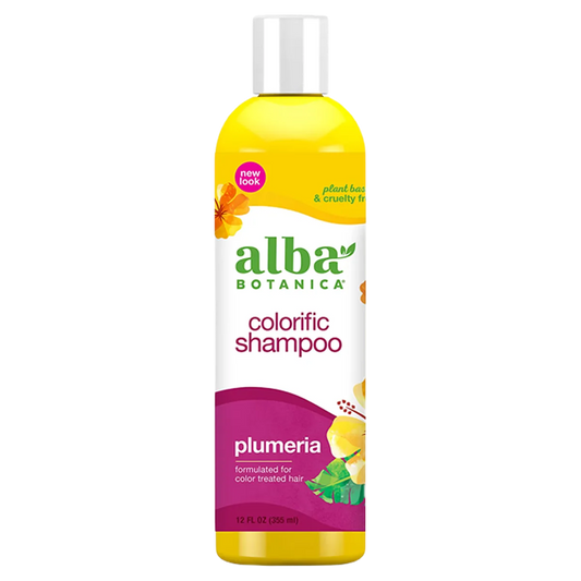 Alba Botanica Shampoo Sulfate Free Colorific Plumeria Colour Treated Hair