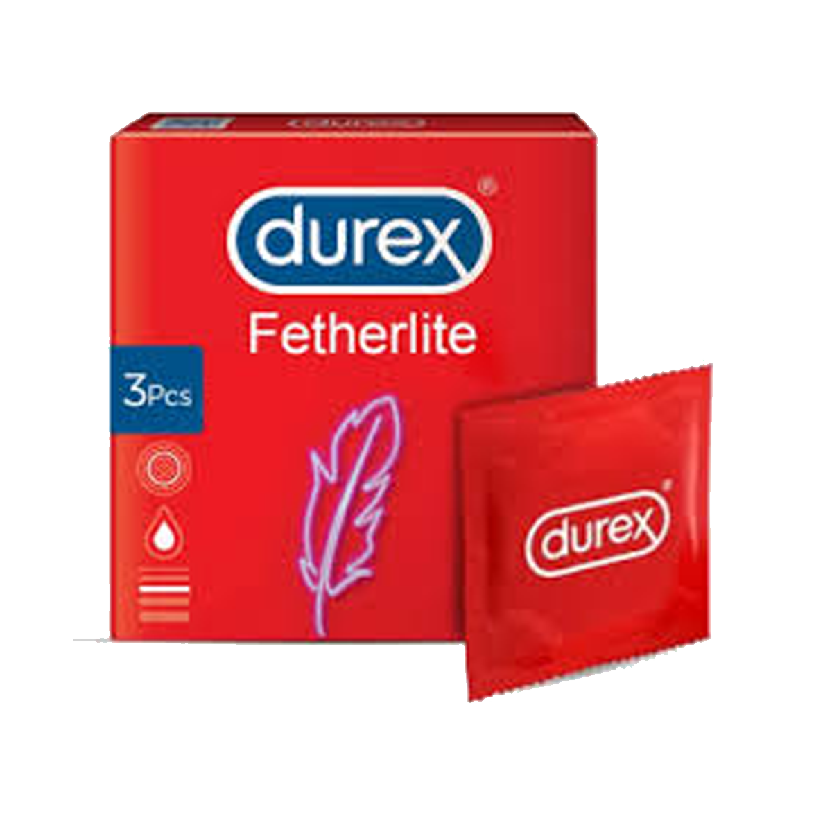Durex Condoms 3 pack Fetherlite
