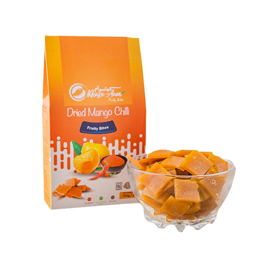 khaso Aam Dried Mango Chilli Fruit Bites 100g