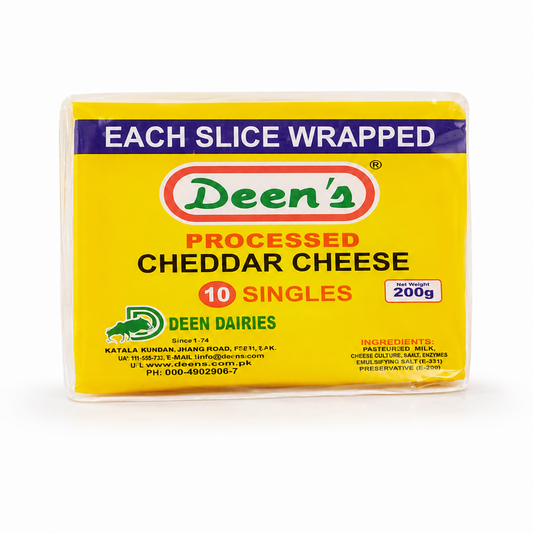 Deen's Cheese Slice 10s 200g