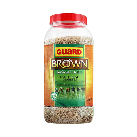 Guard Brown Basmati Rice 1.5kg Jar