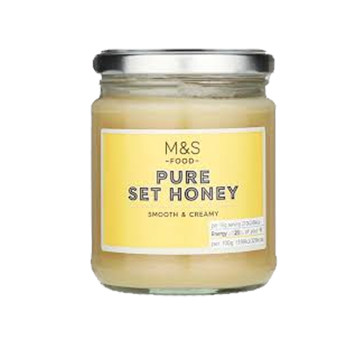 M&S Pure Set Honey Smooth Creamy 340g