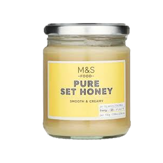 M&S Pure Set Honey Smooth Creamy 340g
