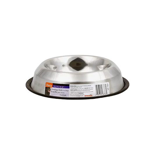 Hartz Stainless Steel Pet Feeding Dish 32oz