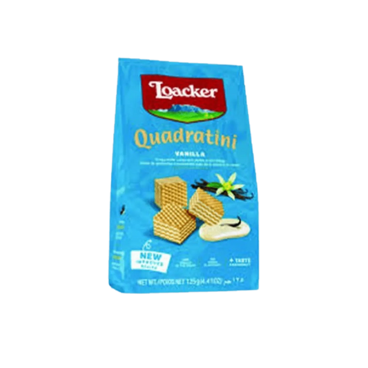 Loacker Quadratini Vanilla Wafers