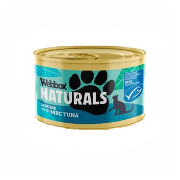 Webbox Natural Mousse With MSC Tuna 85G