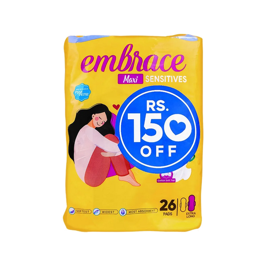 Embrace Maxi Sensitives 26Pads