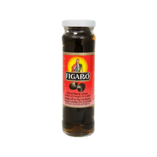 Figaro Black Olives Plain 340g