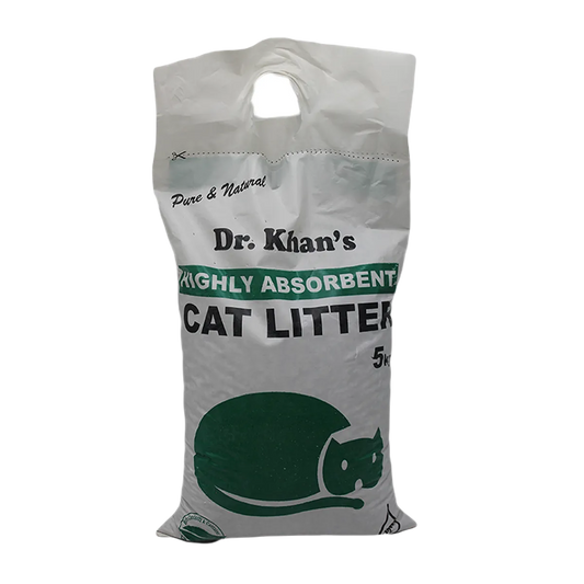 Dr. Khan's Cat Litter (5kg,Highly Absorbent)