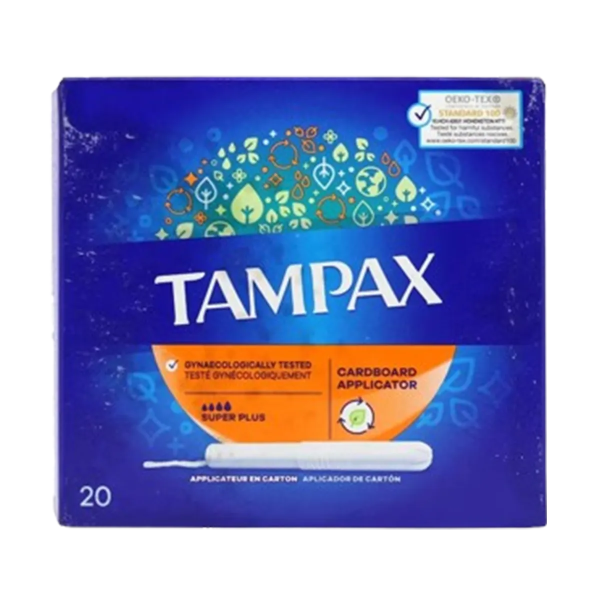 Tampax Super Plus Applicator 20 Tampons