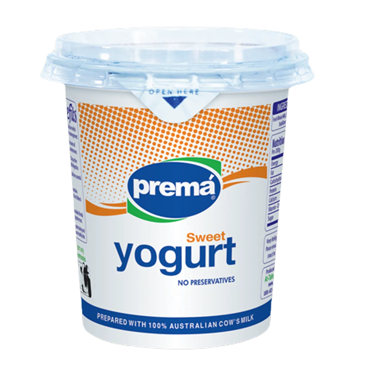 Prema yogurt Sweetened