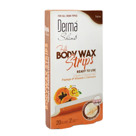 Derma Shine Wax Strips