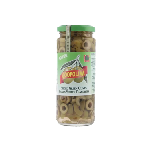 Coopoliva Olive Green Slice 345G
