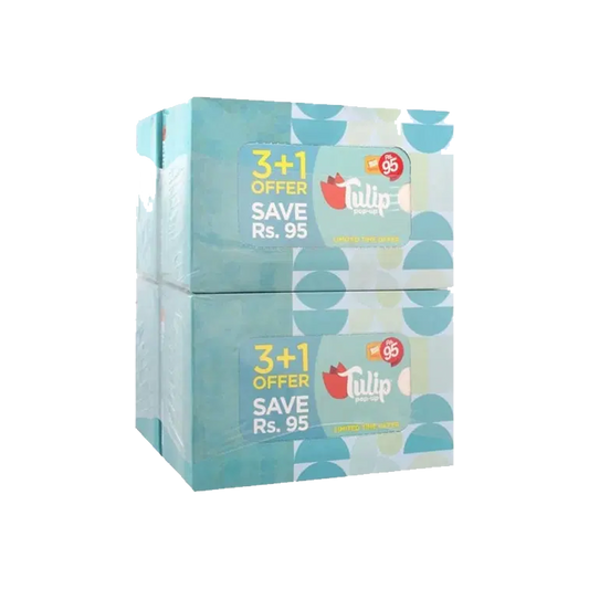 Rose Petal Tissue Tulip 3+1 Pack