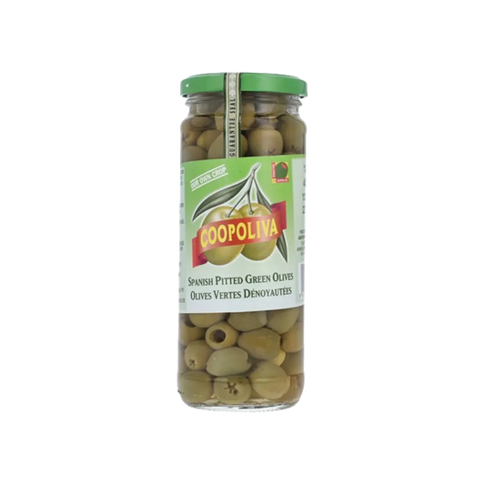 Coopoliva Pitted Green Olive 450g