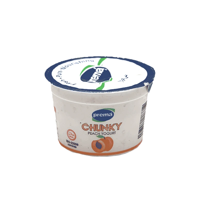 Prema Chunky Yogurt Peach 90g
