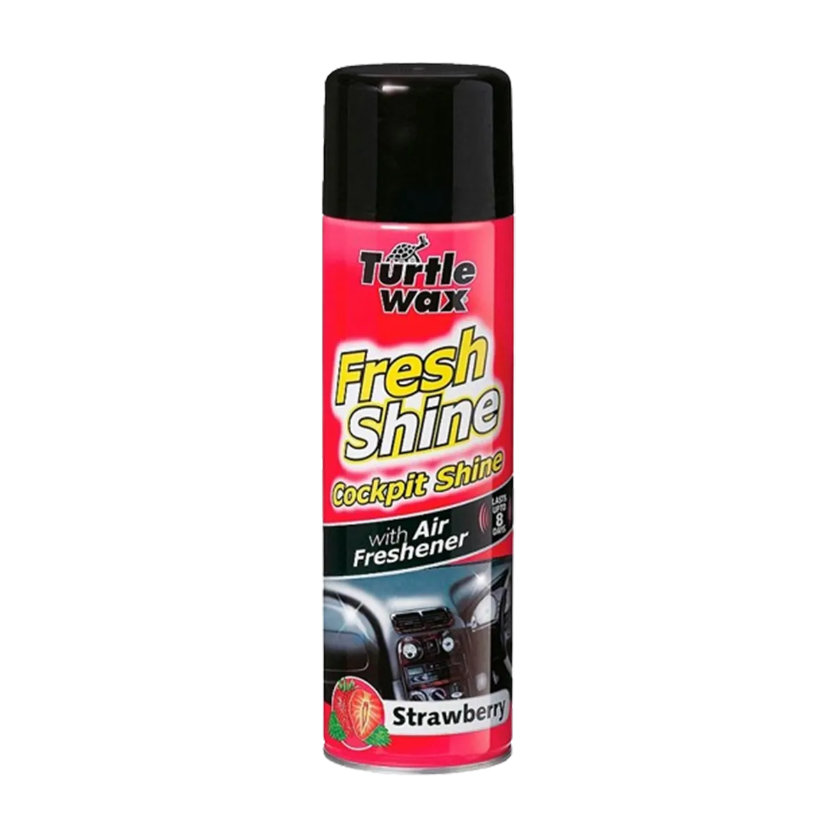 Turtle Wax Fresh Shine with Air Freshener Strawberry