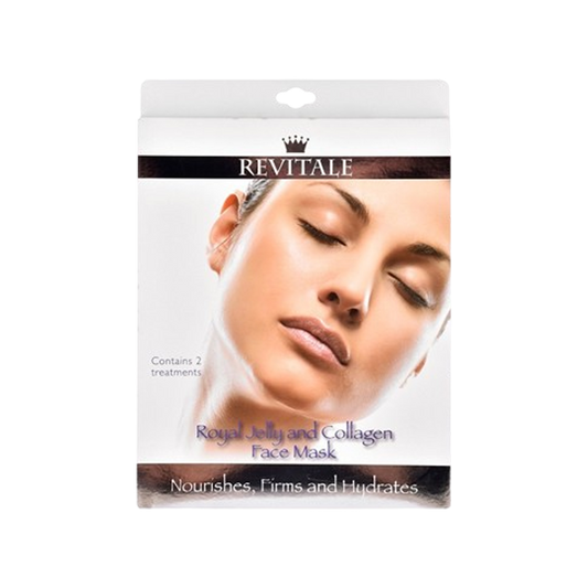 Revitale Face Masks (2 Treatments) Royal Jelly and Collagen