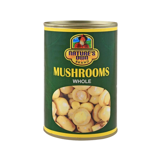 Natures Own Mushroom Whole Jar 330g