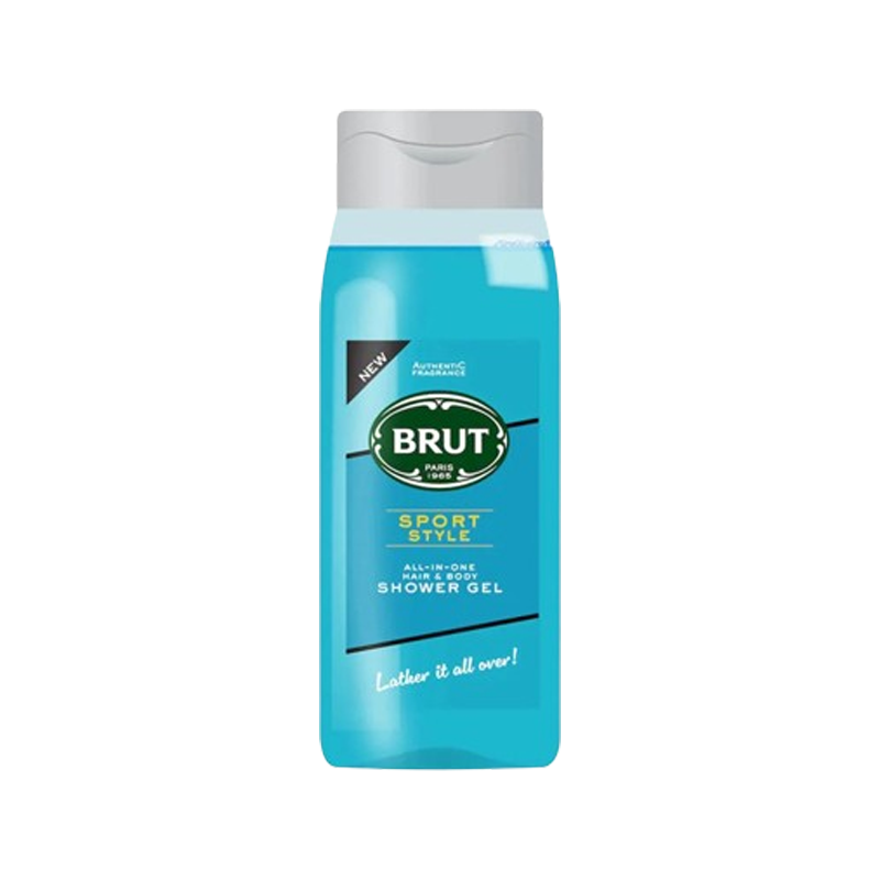 Brut Sport Style Hair Body Shower Gel 500ml