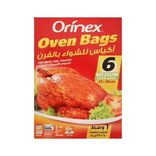 Orinex Oven Bags 6 Medium Oven Bags