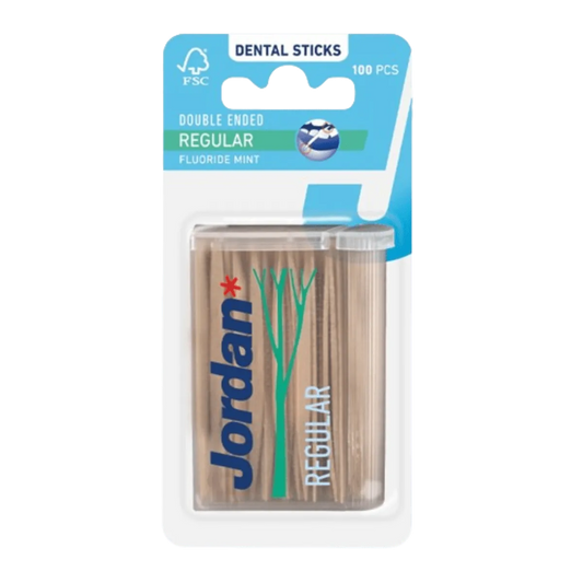 Jordan Dental Stick double ended regular 100pcs