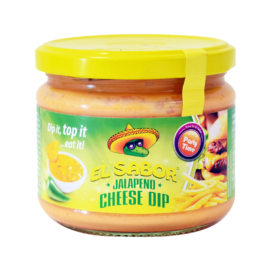 El Sabor Salsa Dips Jalapeno Cheese 300g