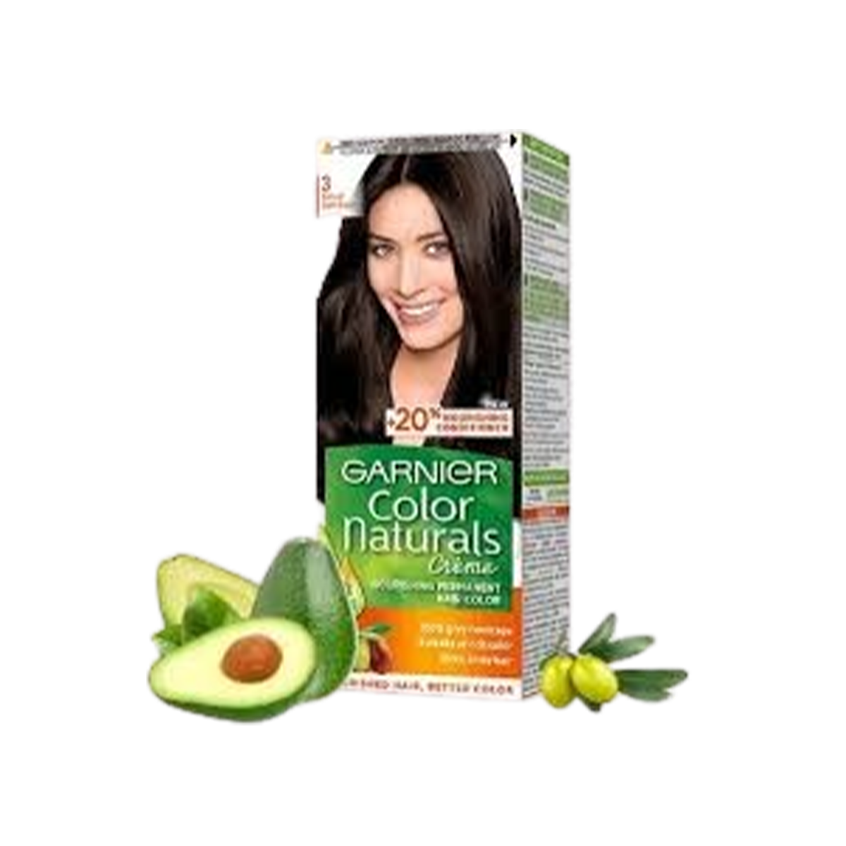 Garnier Color Naturals Expert Cream Sach 3 Dark Brown