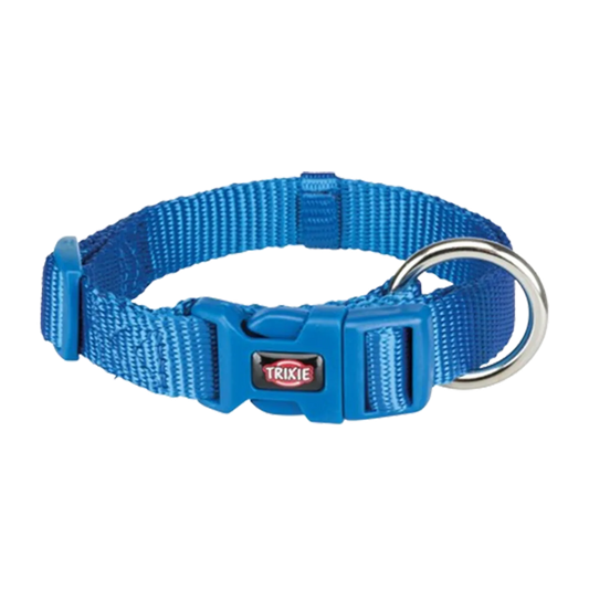 Trixie Premium Collar S-M/15MM Royal Blue