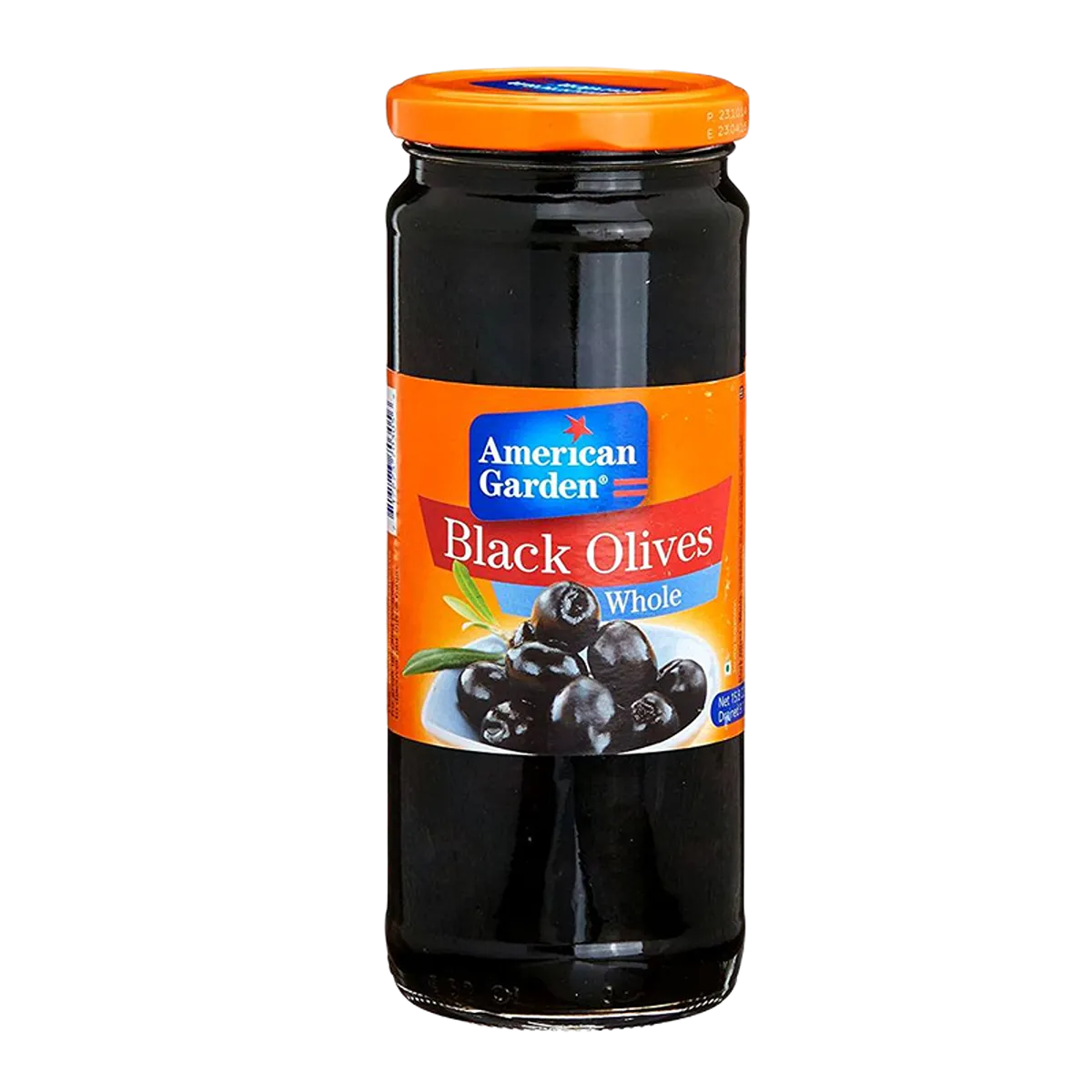American Garden Black Olives Whole 212g