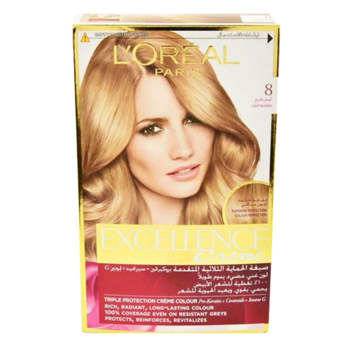 L'Oreal Paris Excellence Creme 8 Medium Blonde Hair Color