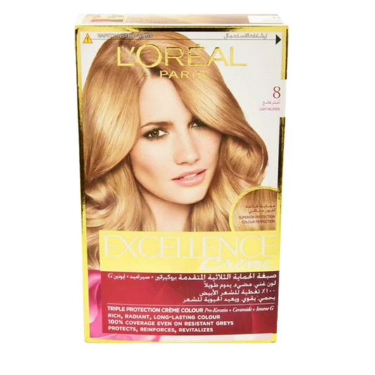 L'Oreal Paris Excellence Creme 8 Medium Blonde Hair Color