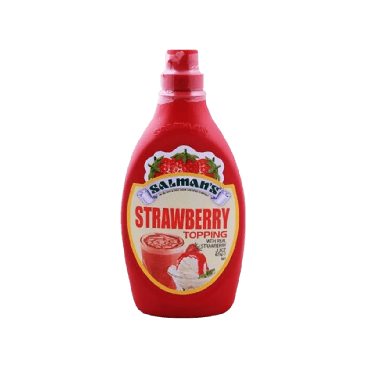 Salmans Topping Strawberry 623g