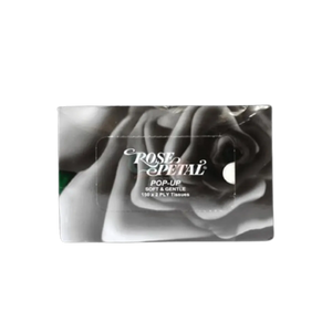 Rose Petal Tissue Pop Up 150x2Ply