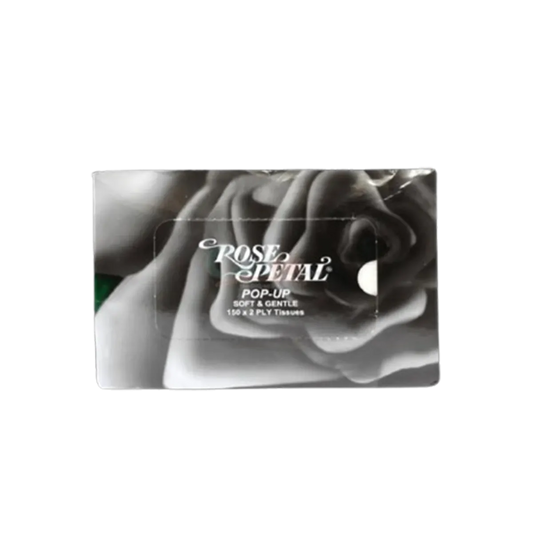 Rose Petal Tissue Pop Up 150x2Ply