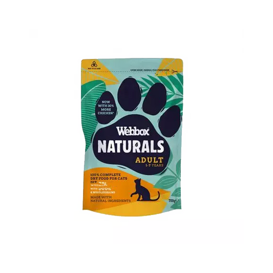 Webbox Natural Adult 1-7 Year Cat Food Assorated 100G