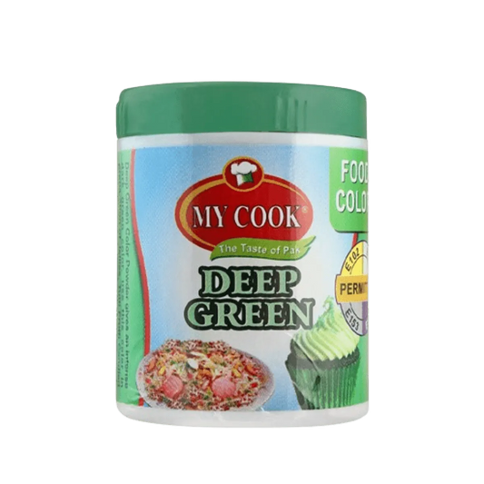 My Cook Deep Green Powder Food Colour 25g